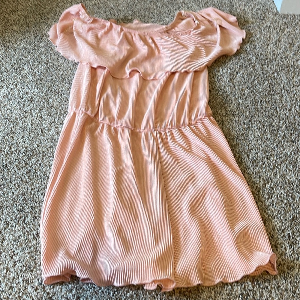 NWOT pink Romper.